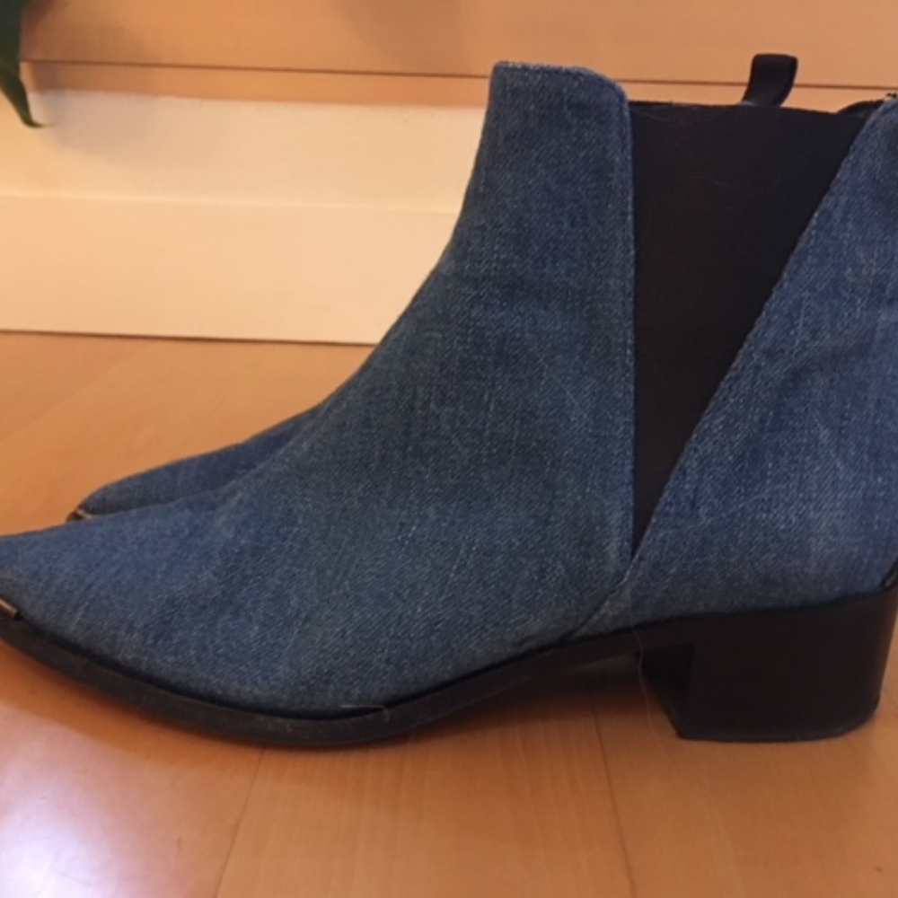Acne Studios Jensen Boot Denim - Picture 2 of 4